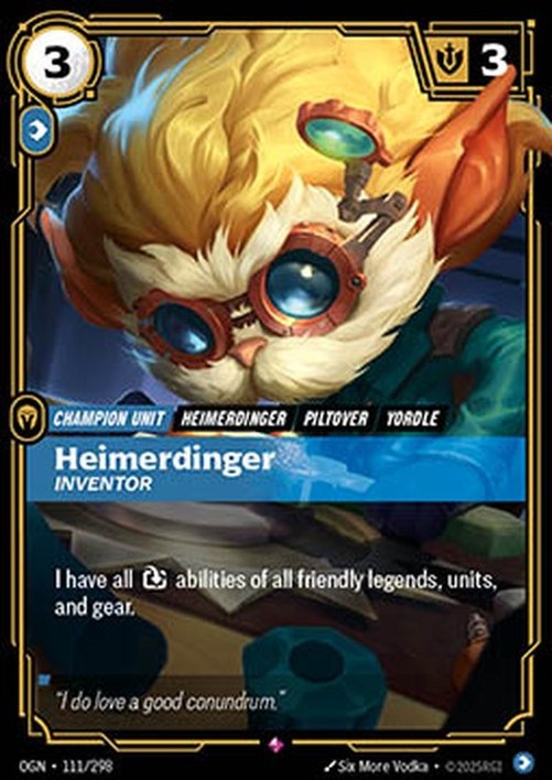 Riftbound Heimerdinger, Inventor