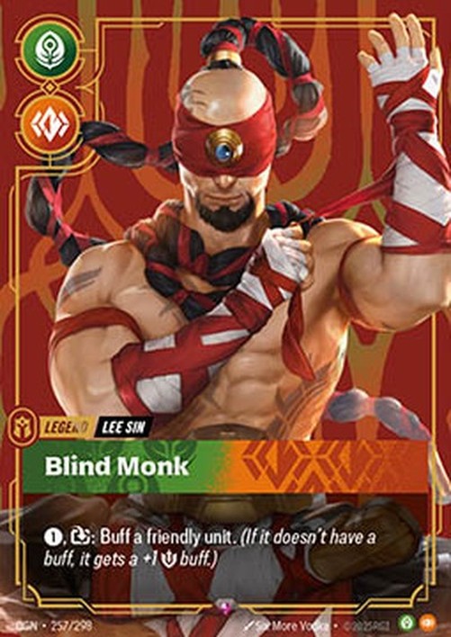 Riftbound Lee Sin, Blind Monk
