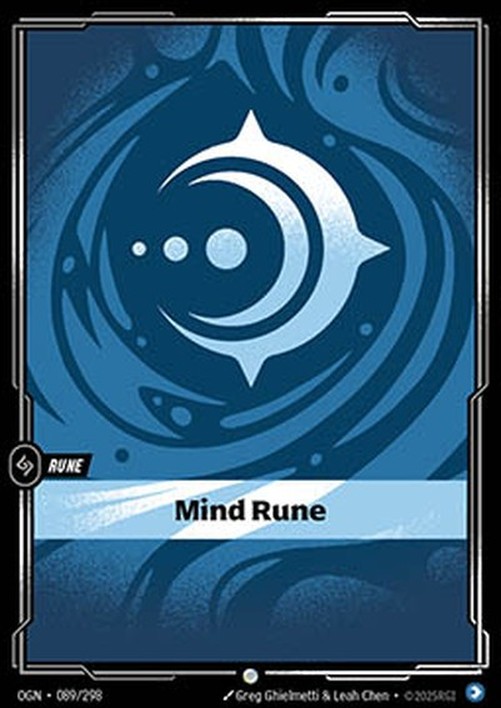 Riftbound Mind Rune (V.1 - Common)