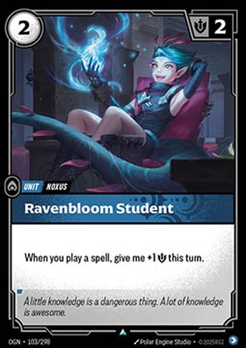 Riftbound Ravenbloom Student