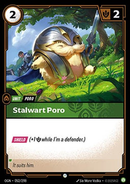 Riftbound Stalwart Poro