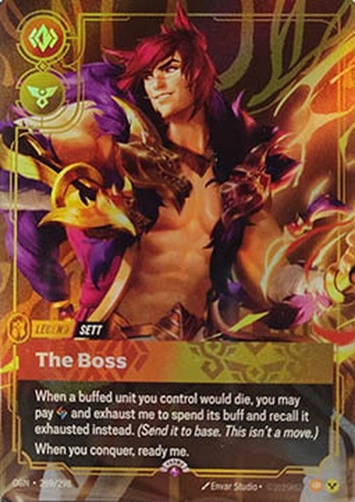 Riftbound Sett, The Boss