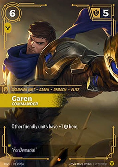 Riftbound Garen, Commander
