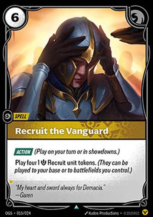 Riftbound Recruit the Vanguard