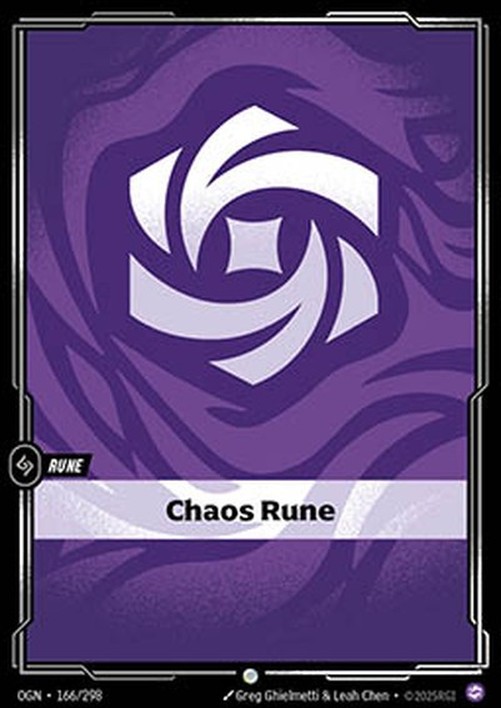 Riftbound Chaos Rune (V.1 - Common)