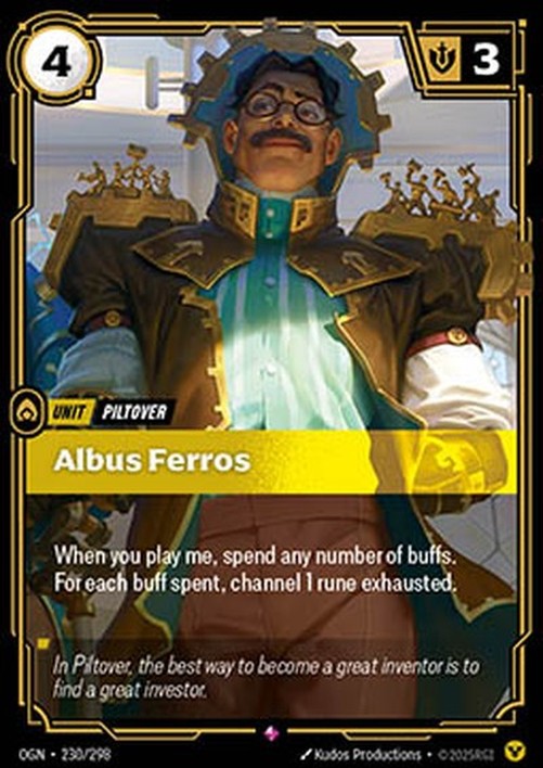 Riftbound Albus Ferros