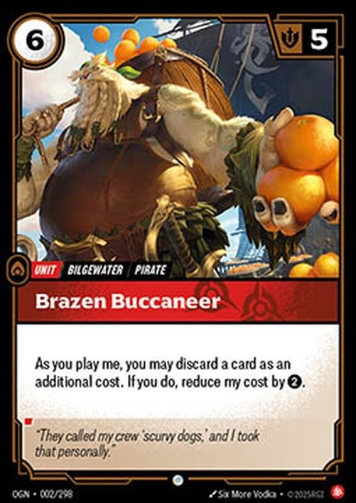 Riftbound Brazen Buccaneer