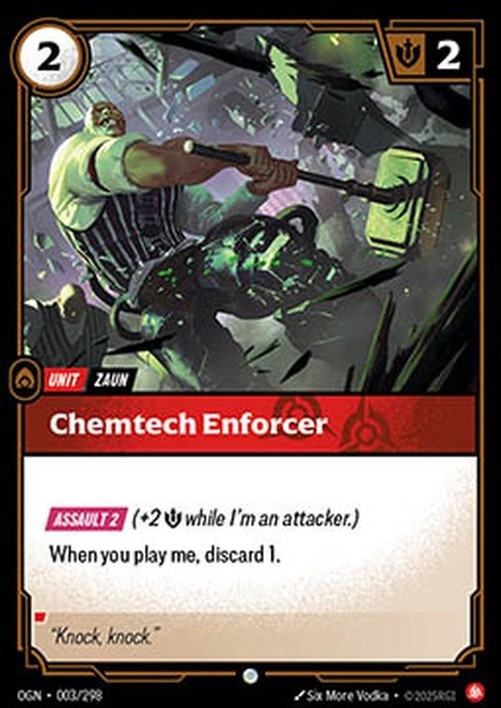 Riftbound Chemtech Enforcer