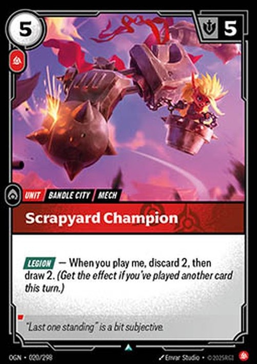 Riftbound Scrapyard Champion