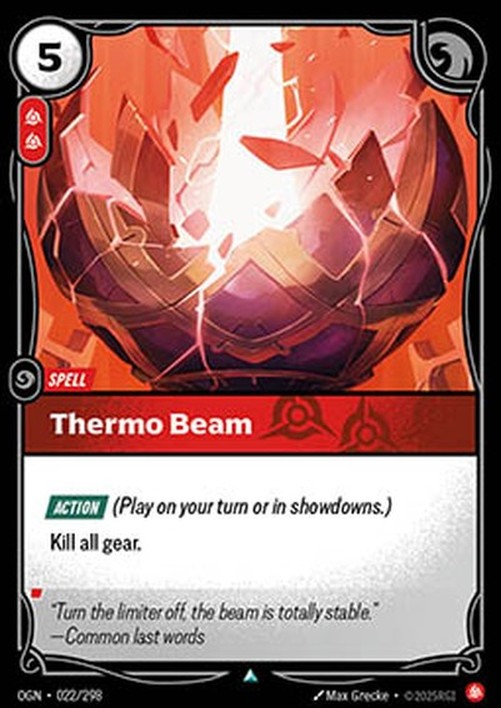 Riftbound Thermo Beam