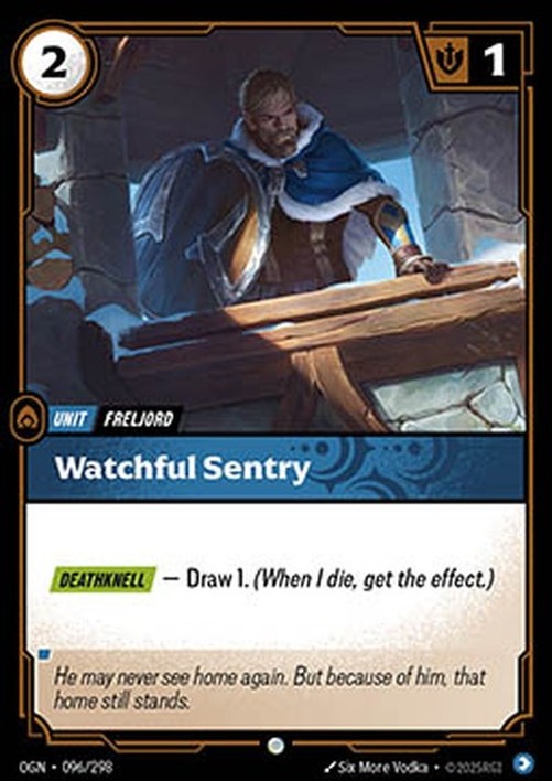 Riftbound Watchful Sentry