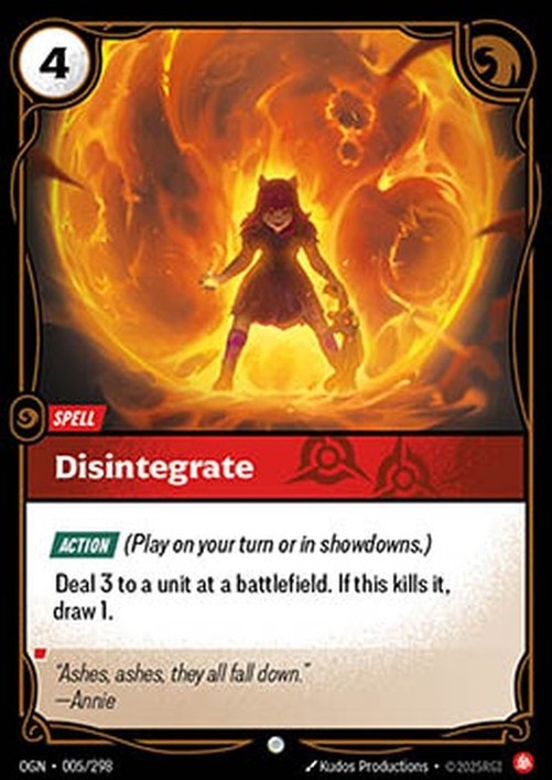 Riftbound Disintegrate