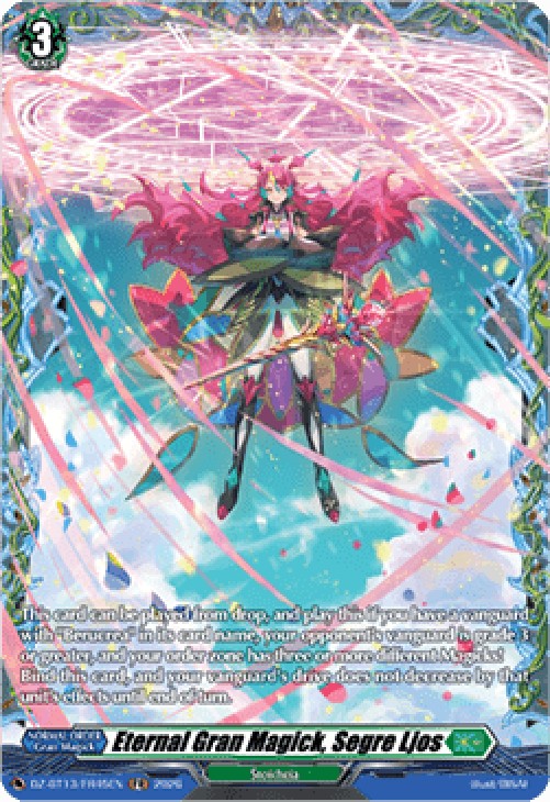 Cardfight!! Vanguard DZ-BT13 Eternal Gran Magick, Segre Ljos [D-Format] (V.