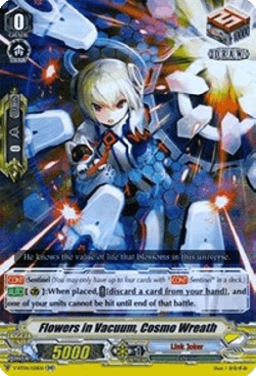 Cardfight!! Vanguard V-BT04 Flowers in Vacuum, Cosmo Wreath [V Format]