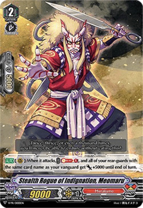 Cardfight!! Vanguard V-PR Stealth Rogue of Indignation, Meomaru [V Format]