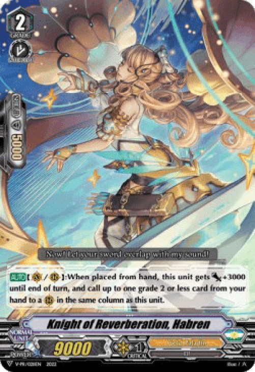 Cardfight!! Vanguard V-PR Knight of Reverberation, Habren [V Format]