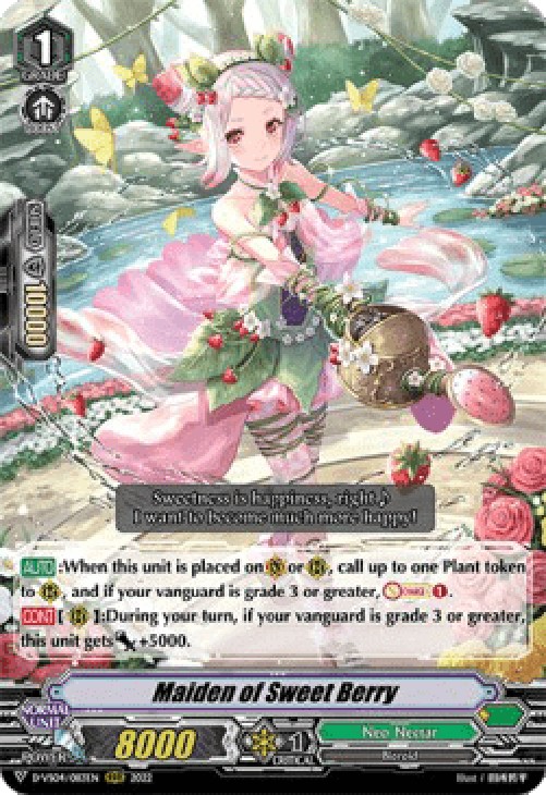 Cardfight!! Vanguard D-VS04 Maiden of Sweet Berry [V Format]