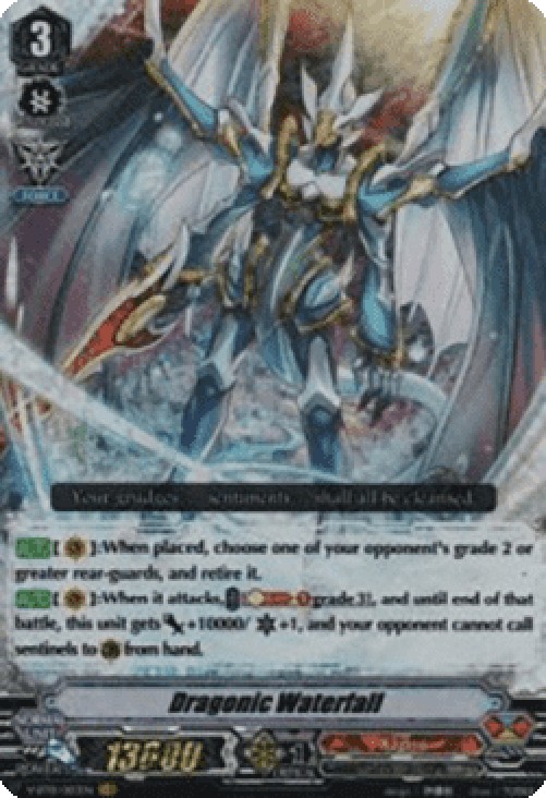 Cardfight!! Vanguard V-BT01 Dragonic Waterfall [V Format] (V.1 - Vanguard R