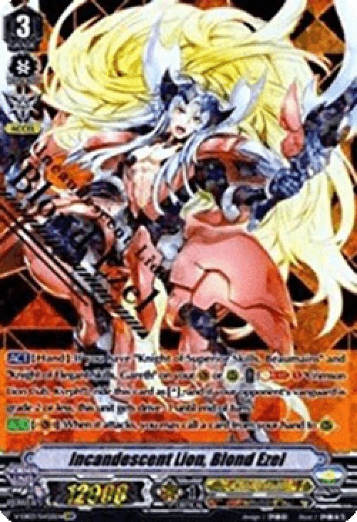 Cardfight!! Vanguard V-EB03 Incandescent Lion, Blond Ezel [V Format] (V.2 -