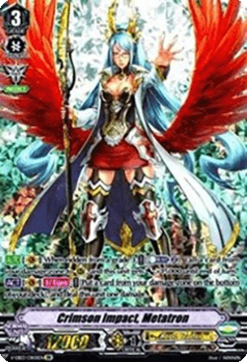Cardfight!! Vanguard V-EB03 Crimson Impact, Metatron [V Format] (V.2 - Feat
