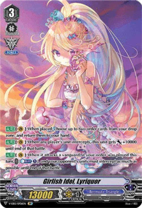 Cardfight!! Vanguard V-EB15 Girlish Idol, Lyriquor [V Format] (V.2 - Specia