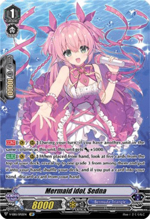 Cardfight!! Vanguard V-EB15 Mermaid Idol, Sedna [V Format] (V.2 - Special P
