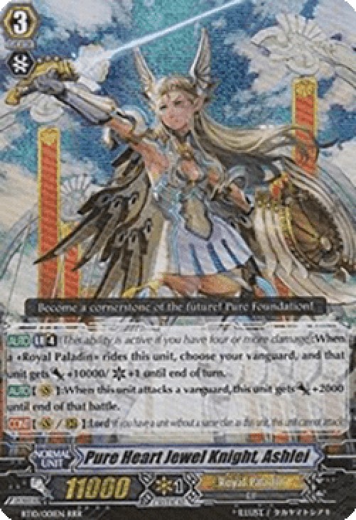 Cardfight!! Vanguard BT10 Pure Heart Jewel Knight, Ashlei [G Format] (V.2 -