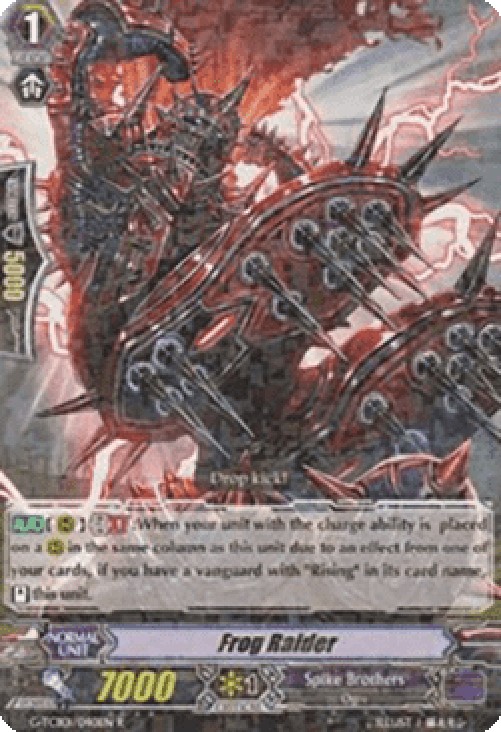 Cardfight!! Vanguard G-TCB01 Frog Raider [G Format]