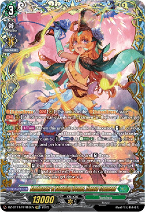 Cardfight!! Vanguard DZ-BT11 Bandmaster of Blooming Dreams, Lianorn Traumen