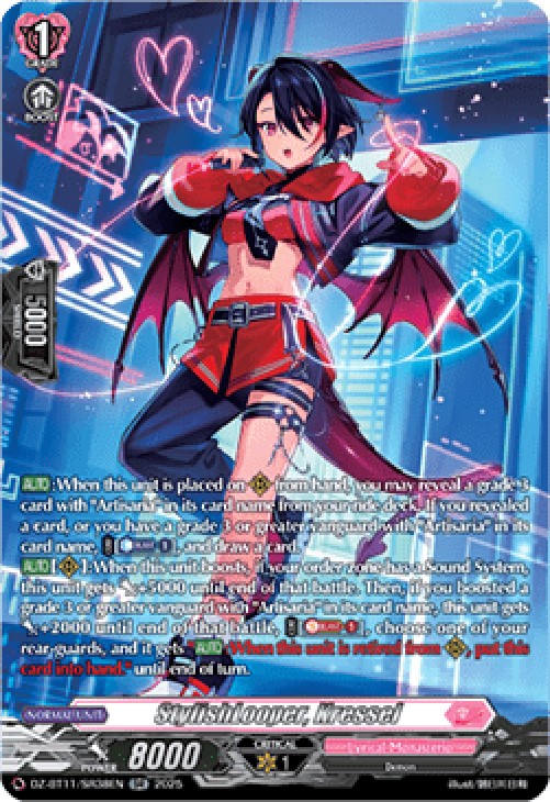 Cardfight!! Vanguard DZ-BT11 StylishLooper, Kressel [D-Format] (V.3 - Silve