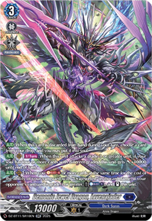 Cardfight!! Vanguard DZ-BT11 Demonic Jewel Dragon, Lavenajader [D-Format] (