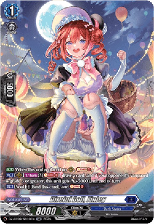 Cardfight!! Vanguard DZ-BT09 Direful Doll, Finley [D-Format] (V.3 - Silver 