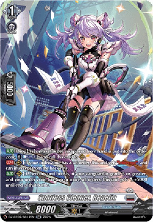 Cardfight!! Vanguard DZ-BT09 Spatless Cleaner, Regelia [D-Format] (V.3 - Si