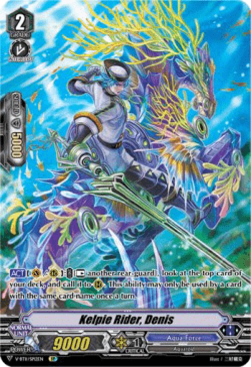 Cardfight!! Vanguard V-BT11 Kelpie Rider, Denis [V Format] (V.2 - Special P