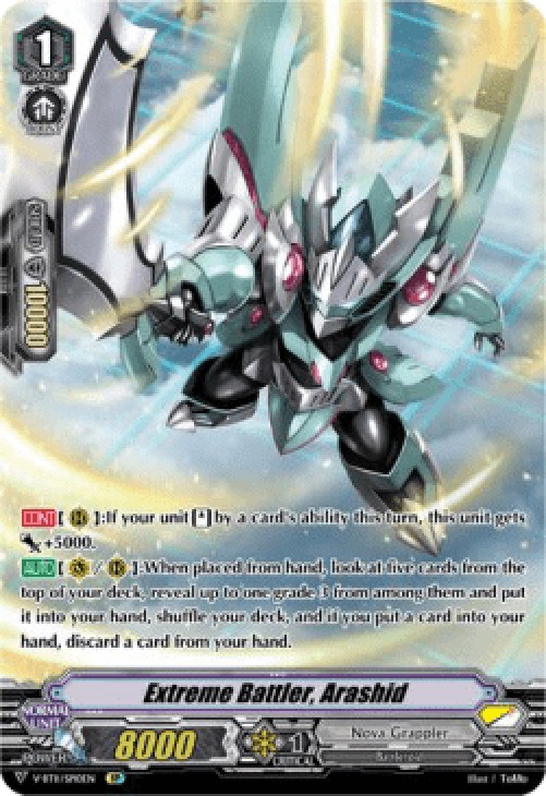 Cardfight!! Vanguard V-BT11 Extreme Battler, Arashid [V Format] (V.2 - Spec