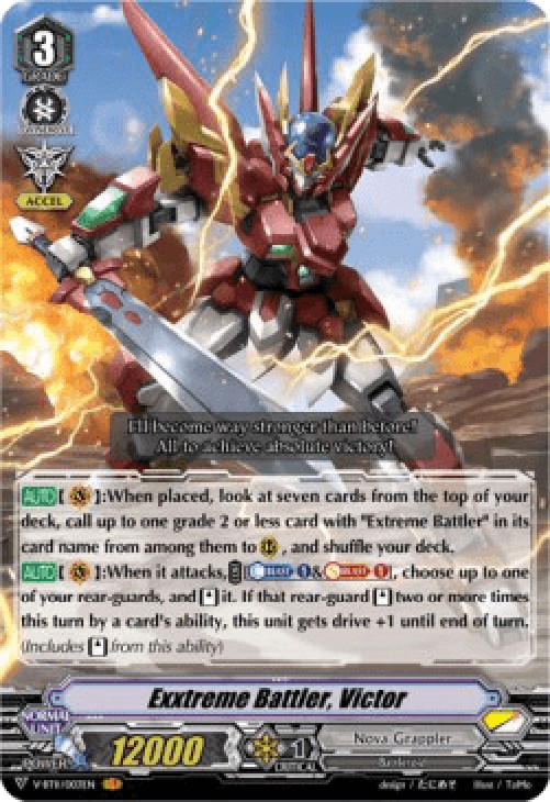 Cardfight!! Vanguard V-BT11 Exxtreme Battler, Victor [V Format]