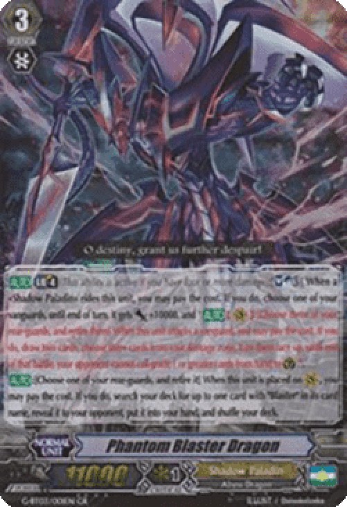 Cardfight!! Vanguard G-BT03 Phantom Blaster Dragon [G Format]