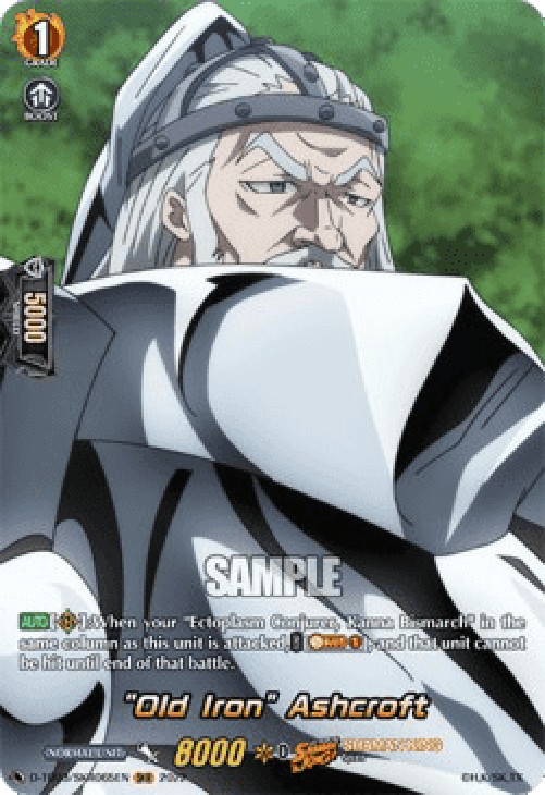 Cardfight!! Vanguard D-TB03 "Old Iron" Ashcroft [D Format] (V.2 - Feature R
