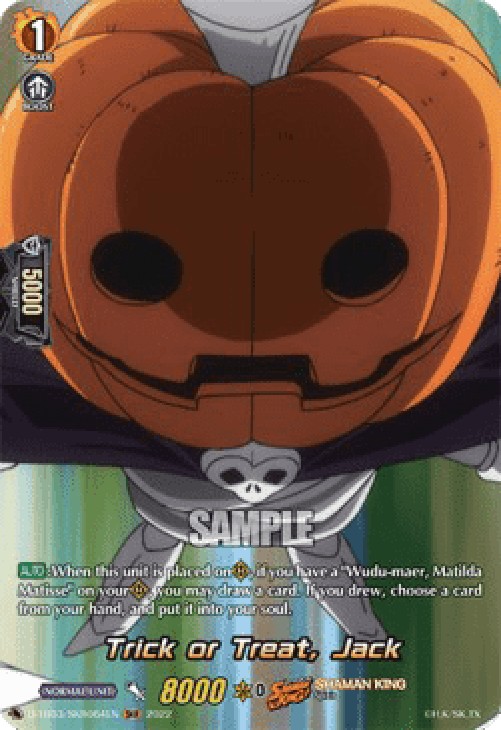 Cardfight!! Vanguard D-TB03 Trick or Treat, Jack [D Format] (V.2 - Feature 