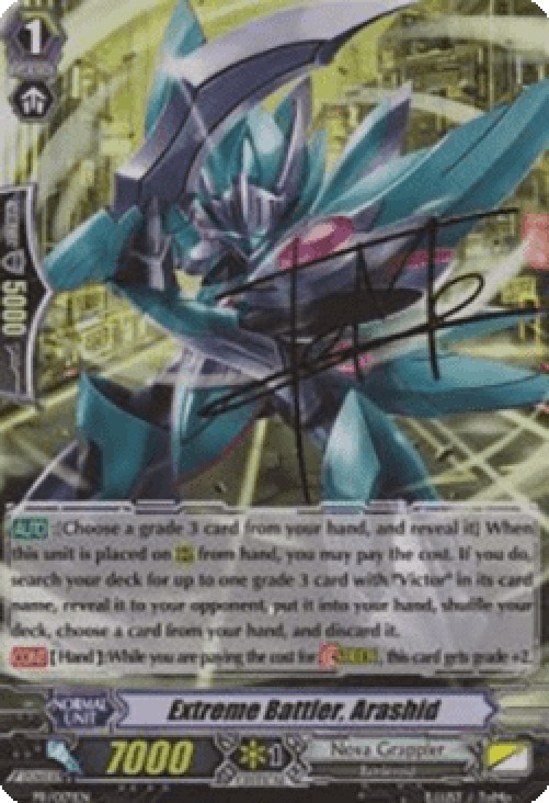 Cardfight!! Vanguard PR Extreme Battler, Arashid [G Format] (V.1 - Promo)