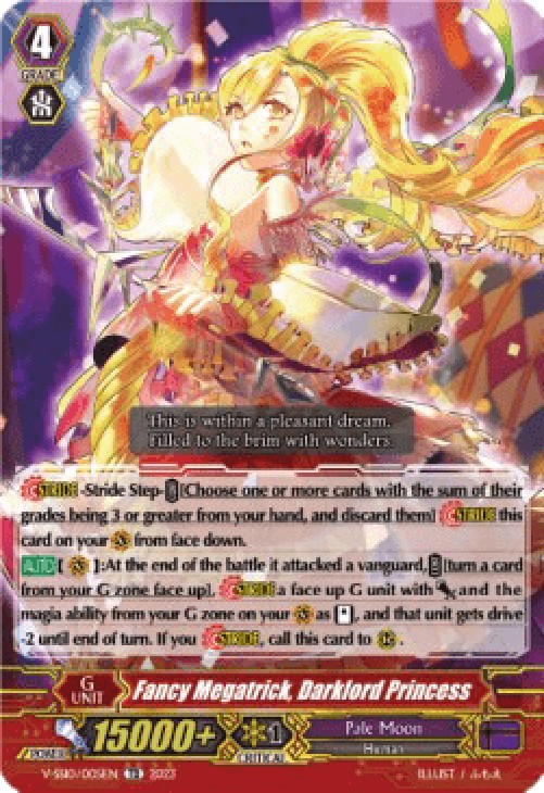 Cardfight!! Vanguard V-SS10 Fancy Megatrick, Darklord Princess [V Format]