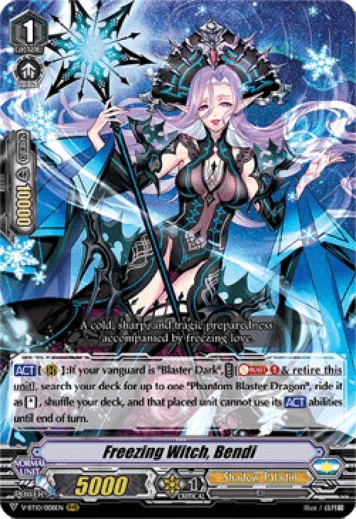 Cardfight!! Vanguard V-BT10 Freezing Witch, Bendi [V Format] (V.1 - Triple 