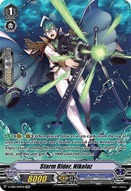 Cardfight!! Vanguard V-EB08 Storm Rider, Nikoloz [V Format] (V.2 - Special 