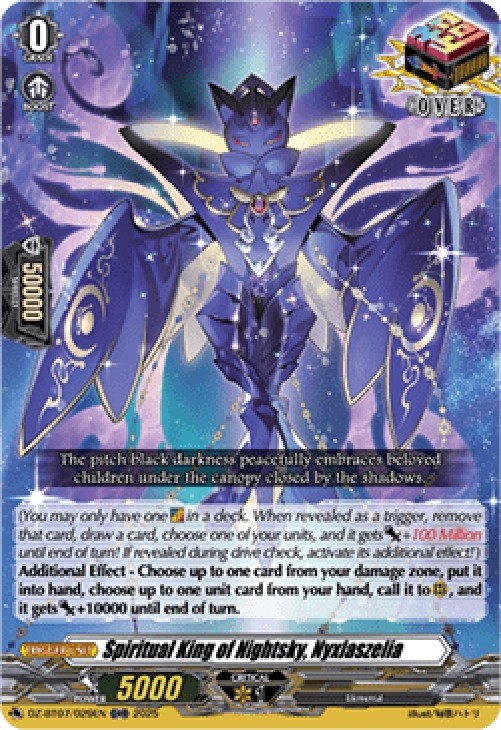 Cardfight!! Vanguard DZ-BT07 Spiritual King of Nightsky, Nyxlaszelia [D-For