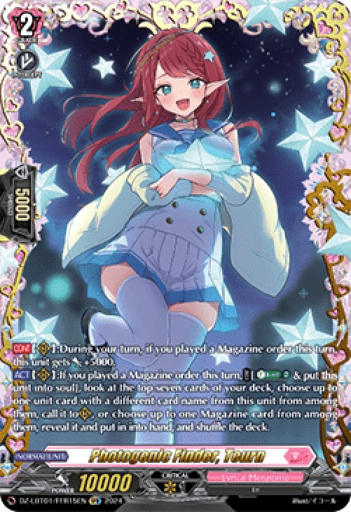 Cardfight!! Vanguard DZ-LBT01 Photogenic Finder, Teurn [D-Format] (V.2 - Do