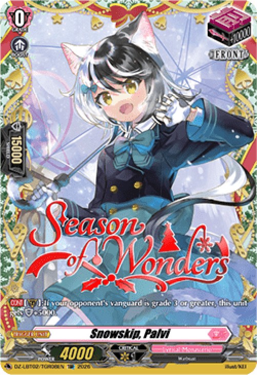 Cardfight!! Vanguard DZ-LBT02 Snowskip, Palvi [D Format] (V.1 - Feature Rar