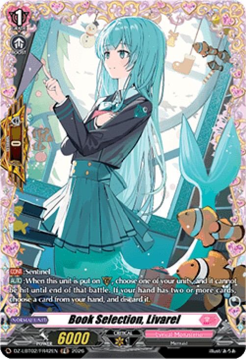 Cardfight!! Vanguard DZ-LBT02 Book Selection, Livarel [D-Format] (V.2 - Fra