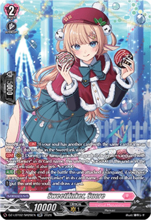 Cardfight!! Vanguard DZ-LBT02 SweetLinker, Sucre [D-Format] (V.3 - Silver R