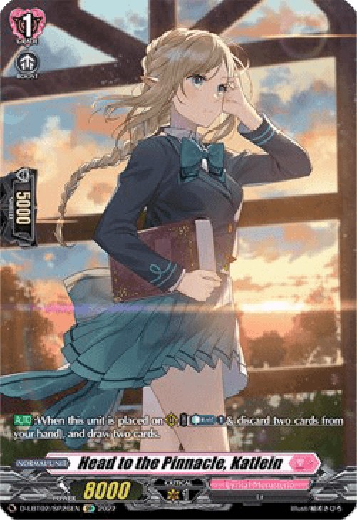 Cardfight!! Vanguard D-LBT02 Head to the Pinnacle, Katlein [D Format] (V.2 