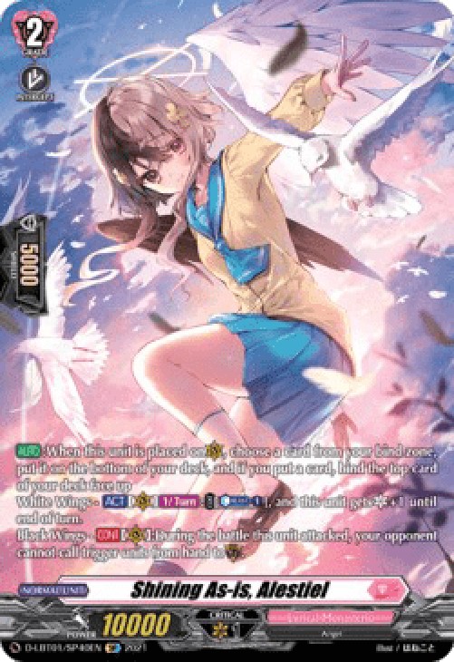 Cardfight!! Vanguard D-LBT01 Shining As-is, Alestiel [D Format] (V.3 - Spec
